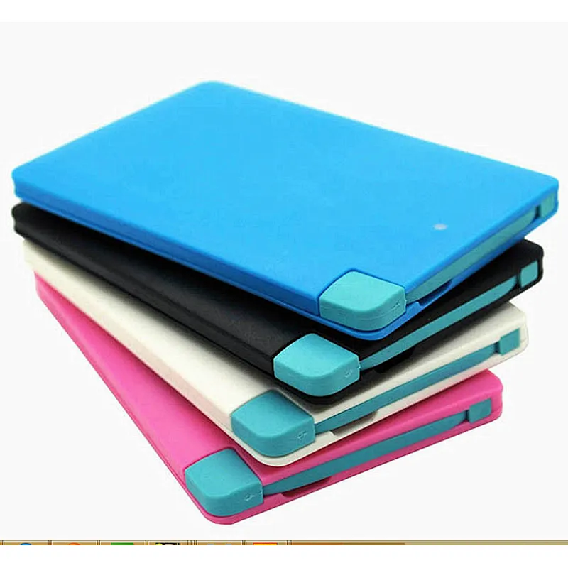 oem Credit Card Shape 4000mah tablet Ultra Slim Powerbank