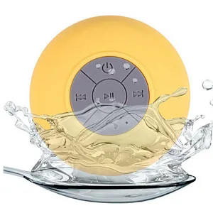 Promotion Gifts Mini Round Silicone Waterproof Bluetooth Wireless Speaker
