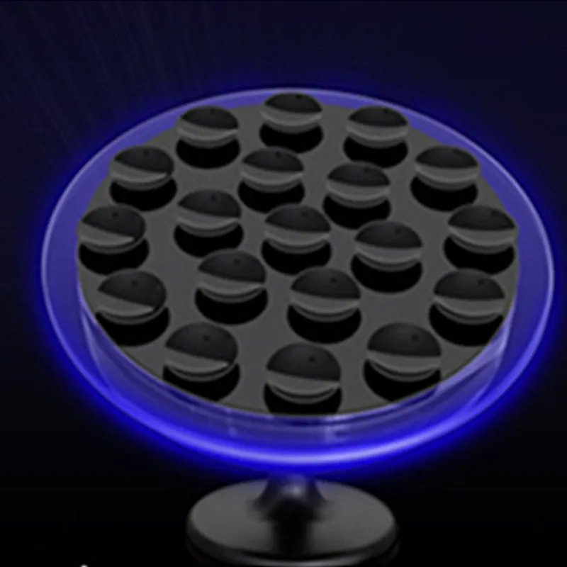 custom logo Universal mobile phone  suction Anti-slip Portable QI  Cupula Car mount Wireless Charger