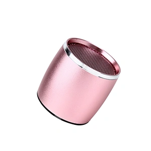 Mini Portable Metal Round Shape Wireless  Bluetooth Speaker