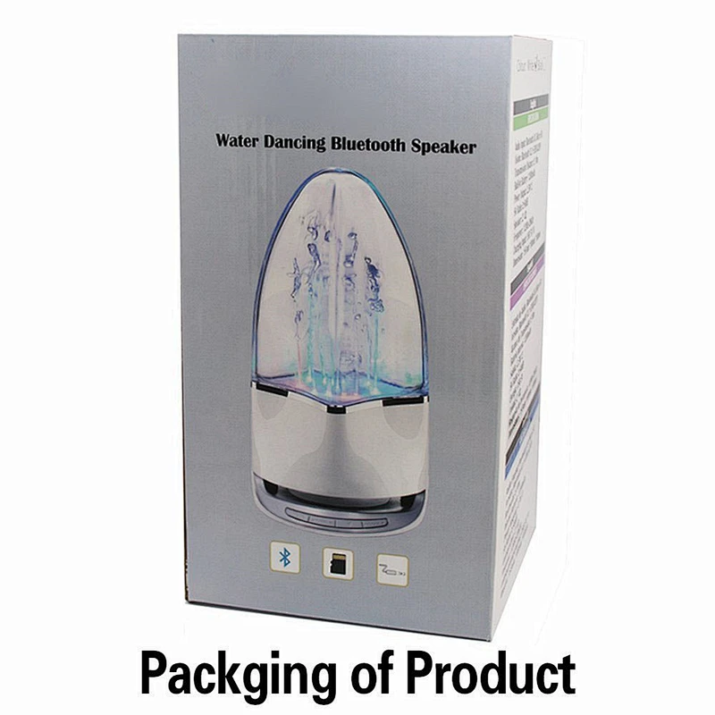 Customized Portable Music Fountain Wireless Water Dancing Speaker