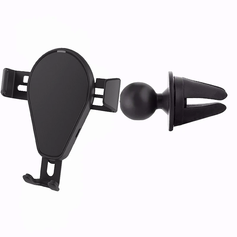 Hot sale portable Charging Mount QI  Wireless Car Charger with phone Holder