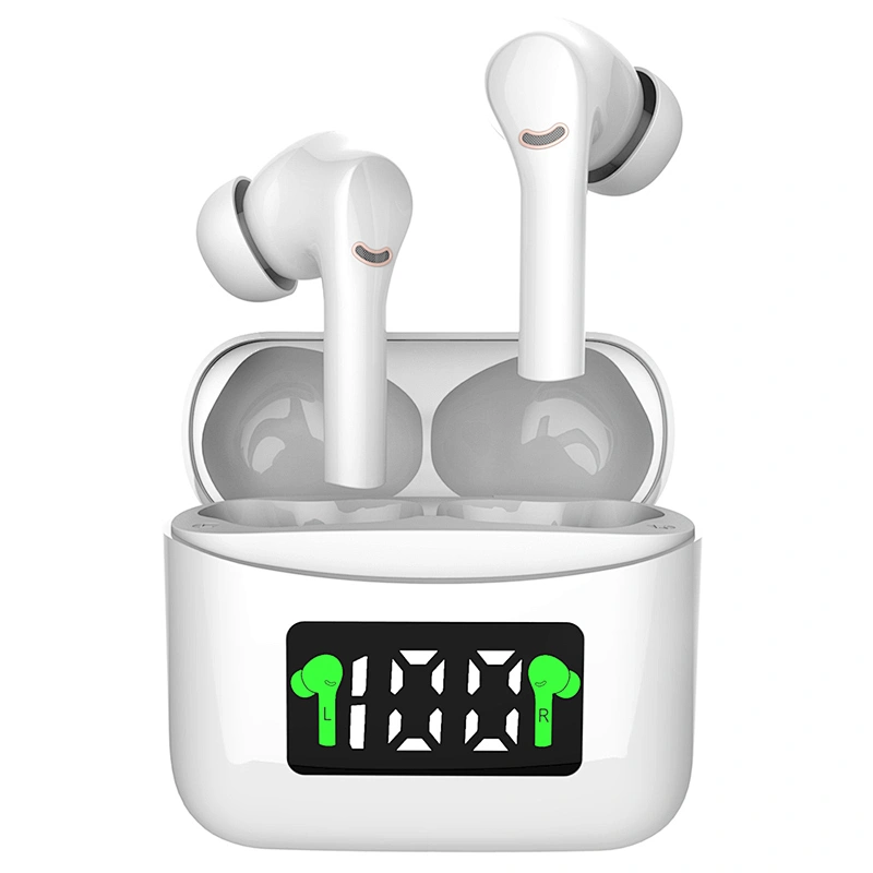 ANC BT Headphones v5.0 lcd display Mini Sport TWS Earbuds True Wireless Stereo Bluetooth Earphone