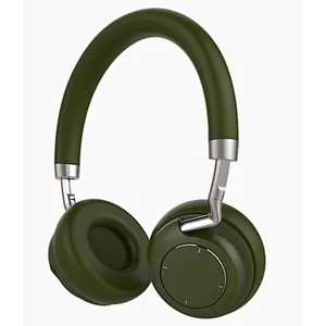 With Microphone Active Noise Cancelling Headband Wireless Headset