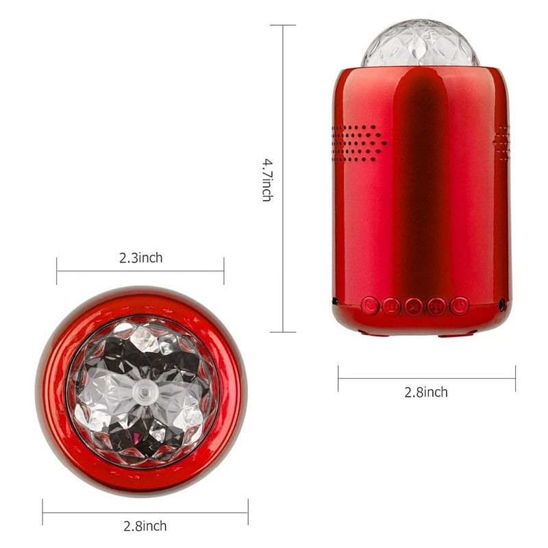 indoor wireless colorful disco light speaker