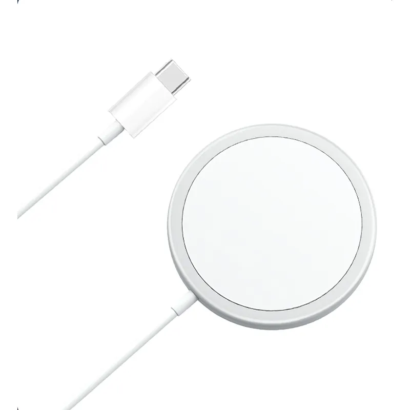 Mini Round Magsafe Charger for i12 Wireless Charger 15W Fast Wireless Charging pad For iPhone 12 Pro Max 12