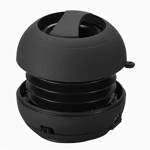 Cheap Promotion Round Mini Wired Small Hamburger Speaker