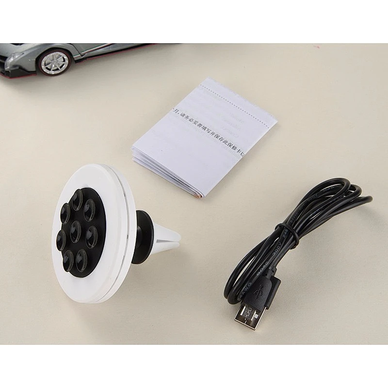 new type phone holder power bank sucked for all mobile phone powerbank Qi Round Wireless Charger with suction cups