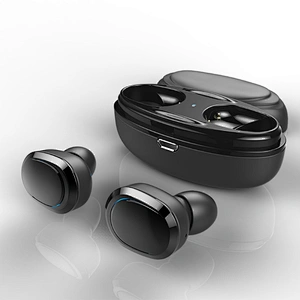 OEM new arrival  noise cancelling stereo sports waterproof blue tooth portable charging in ear tws mini true wireless earphone