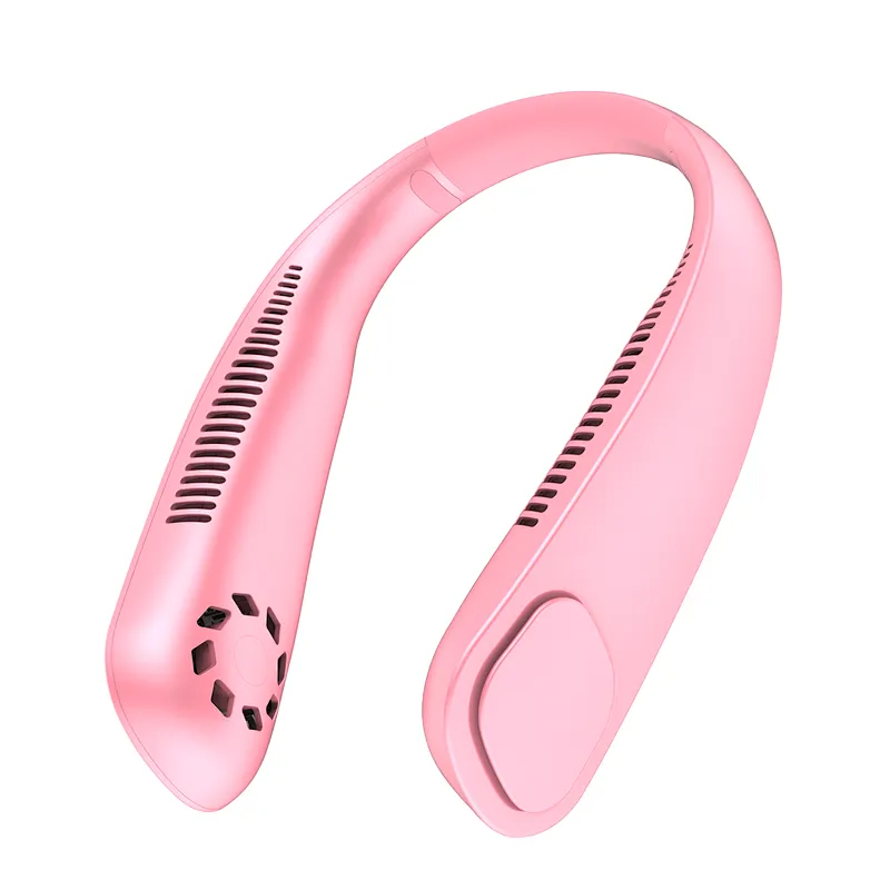 Outdoor Portable Leafless Fan Electric Hanging Neckband Fan