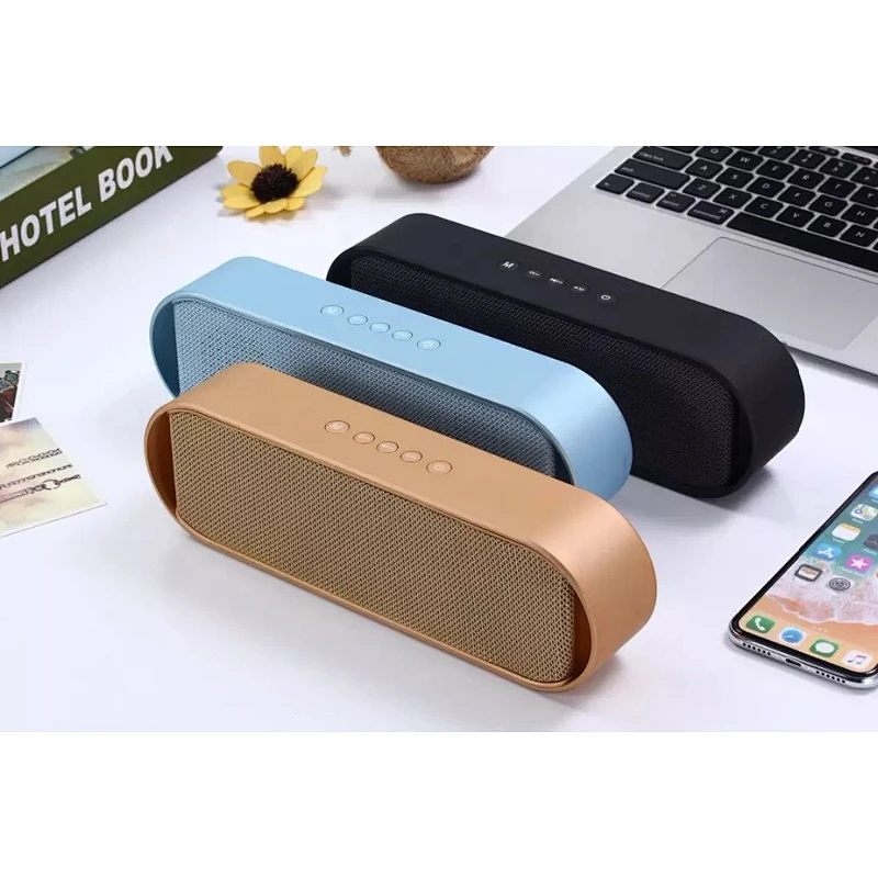 Double Drive Units Handsfree Aluminium Wireless Speaker