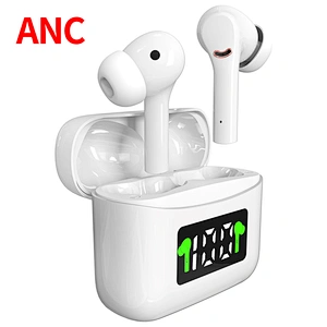Headphones BT 5.0 Wireless Earphone Earbuds anc tws headset bluetooth earphone led screen