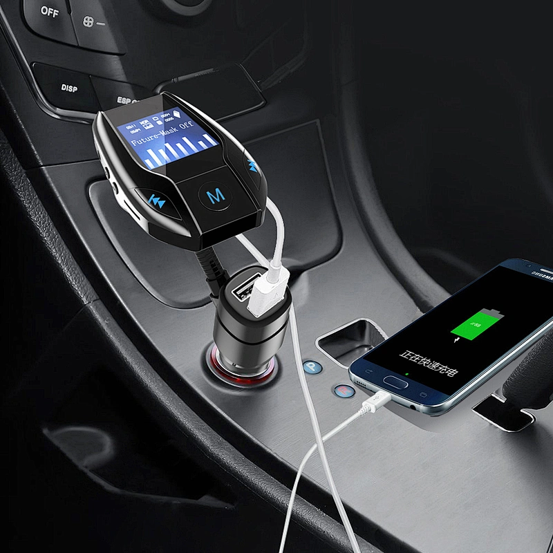 LCD Display Car Kit Bluetooth mp3 Player with fm Transmitter