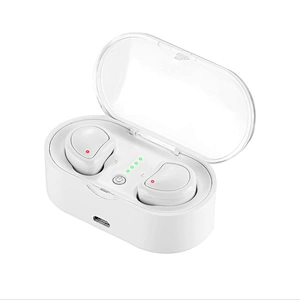 in ear earbuds with power bank cordless stereo wireless 5.0 tws headphone