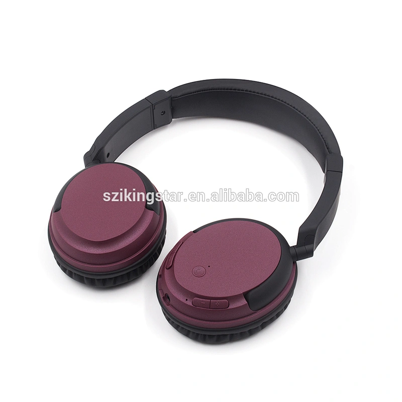 Noise Cancelling Wireless Microphone Adjustable Stereo Headphones