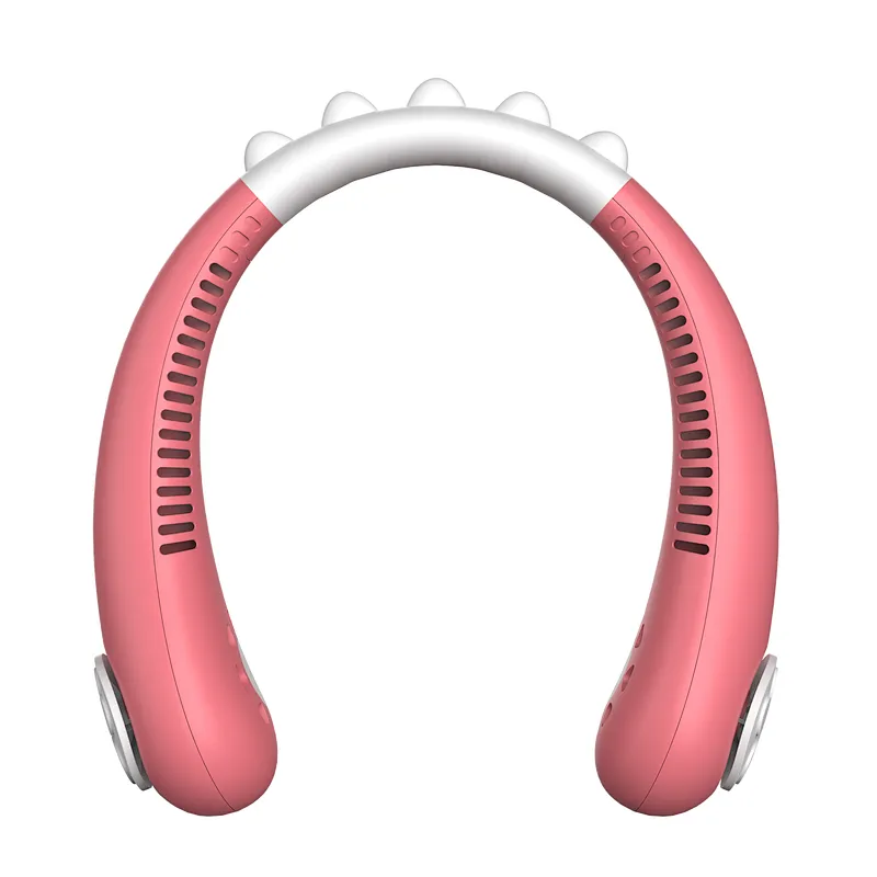 Mini Cartoon Cooling Fan Hanging Bladeless Neckband USB Fan for Children