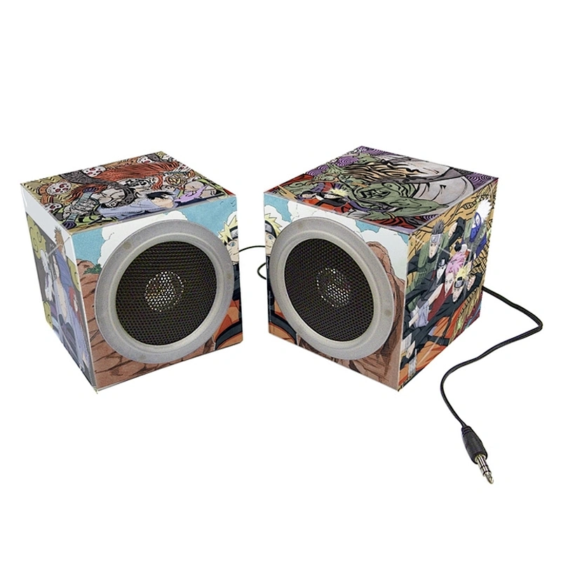 Promotional Gift Mini Foldable Printed Cardboard Paper speaker