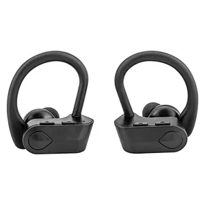 charging base mini design in-ear headphone wireless sport tws earhook earphone