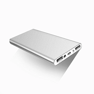 for Iphone for Samsung Two USB Port 10000mah Polymer Battery Power Bank
