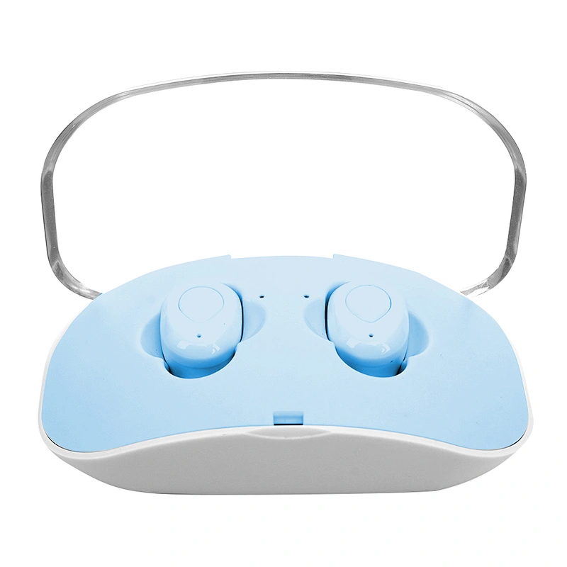 True Wireless TWS Earphone Transparent Cover Mouse Shape Bluetooth Headphone 5.0