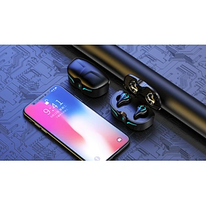 New TWS Bluetooth 5.0 Earphones Waterproof Charging Box Wireless bt Headphone Stereo Sports Earbuds Headsets With Microphone