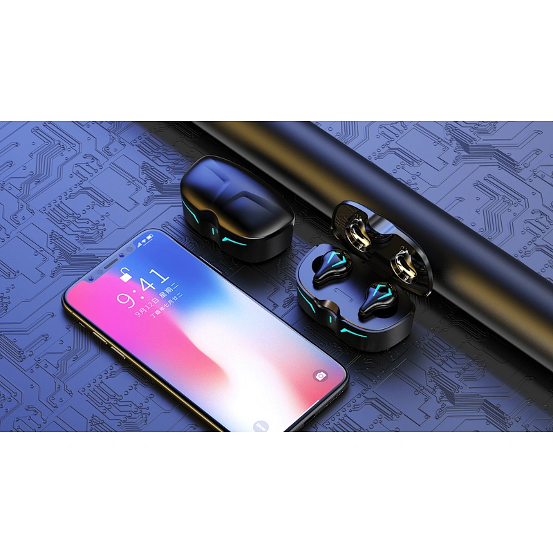 New TWS Bluetooth 5.0 Earphones Waterproof Charging Box Wireless bt Headphone Stereo Sports Earbuds Headsets With Microphone