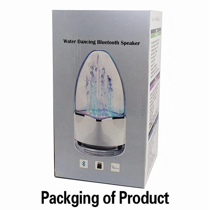 Crystal Fountain Speaker Box Jellyfish Dancing Water Bluetooth Speaker