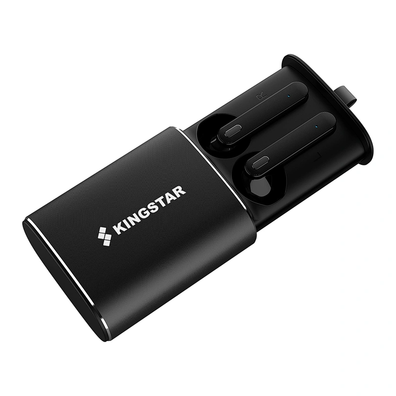 oem logo noise cancelling waterproof stereo aluminum wireless earbuds tws 5.0