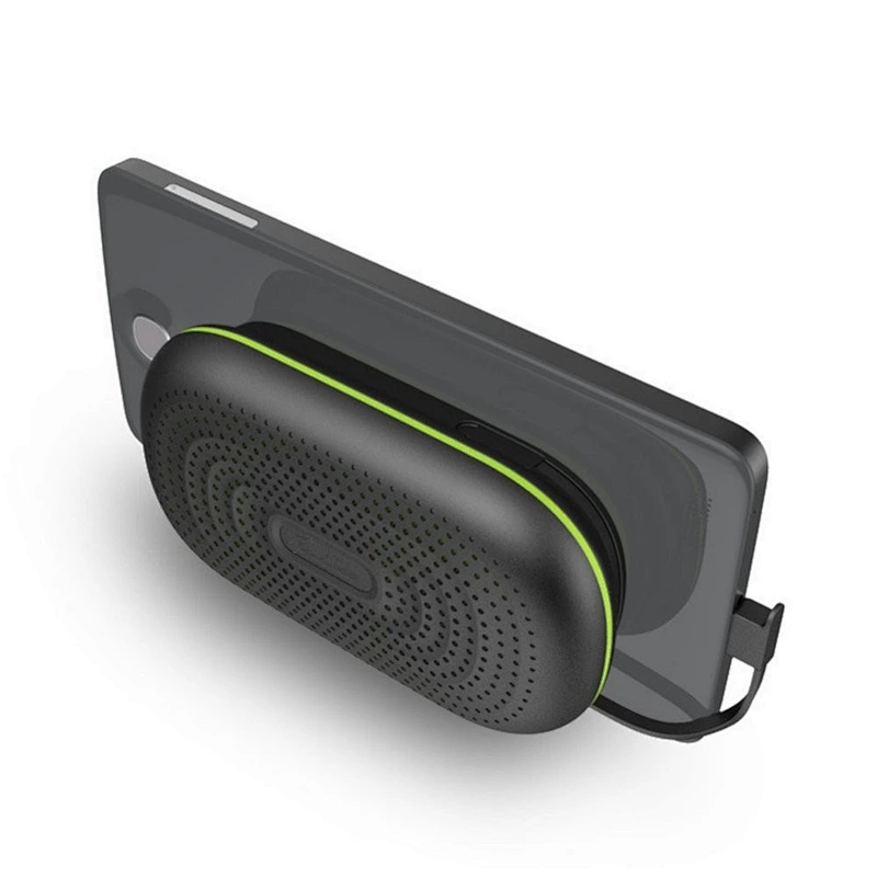 Fashion 3000mah 3 In 1Phone Holder Rechargeable Battery Suction Cup Wireless Speaker Power Bank
