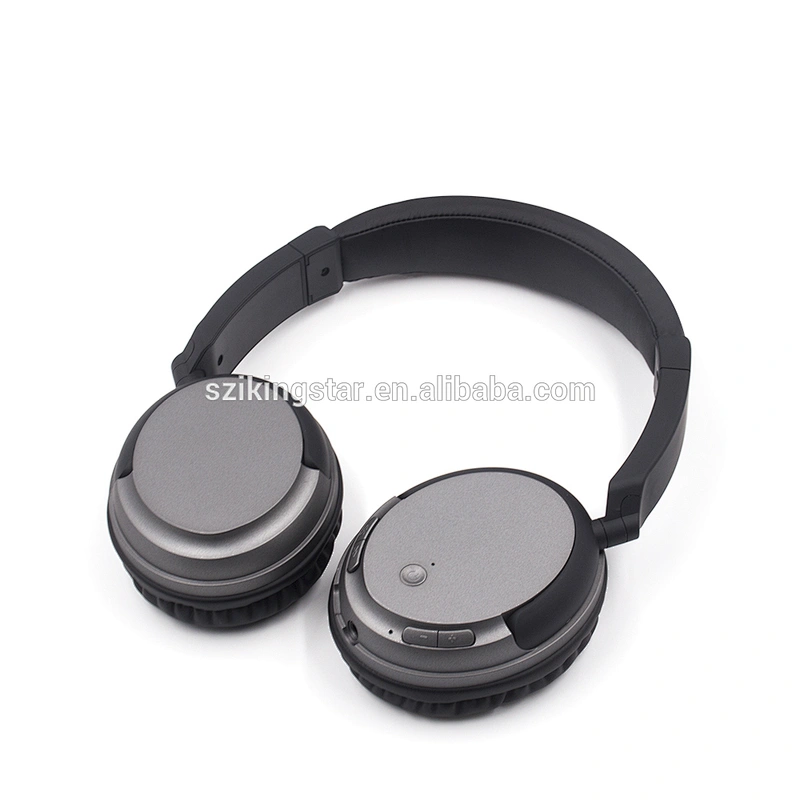 Noise Cancelling Wireless Microphone Adjustable Stereo Headphones