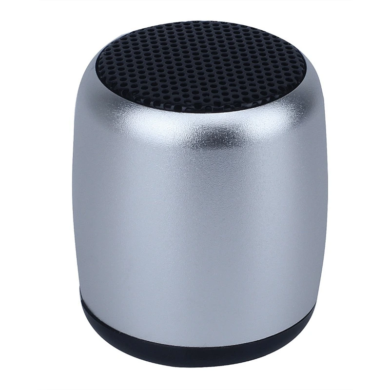 Mini Steel Shell TWS wireless Bluetooth speaker Metal HIFI Base subwoofer portable waterproof small sound