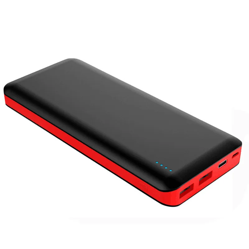 High Capacity Cellphone Laptop Quick Charge Double USB Power Banks 20000mah