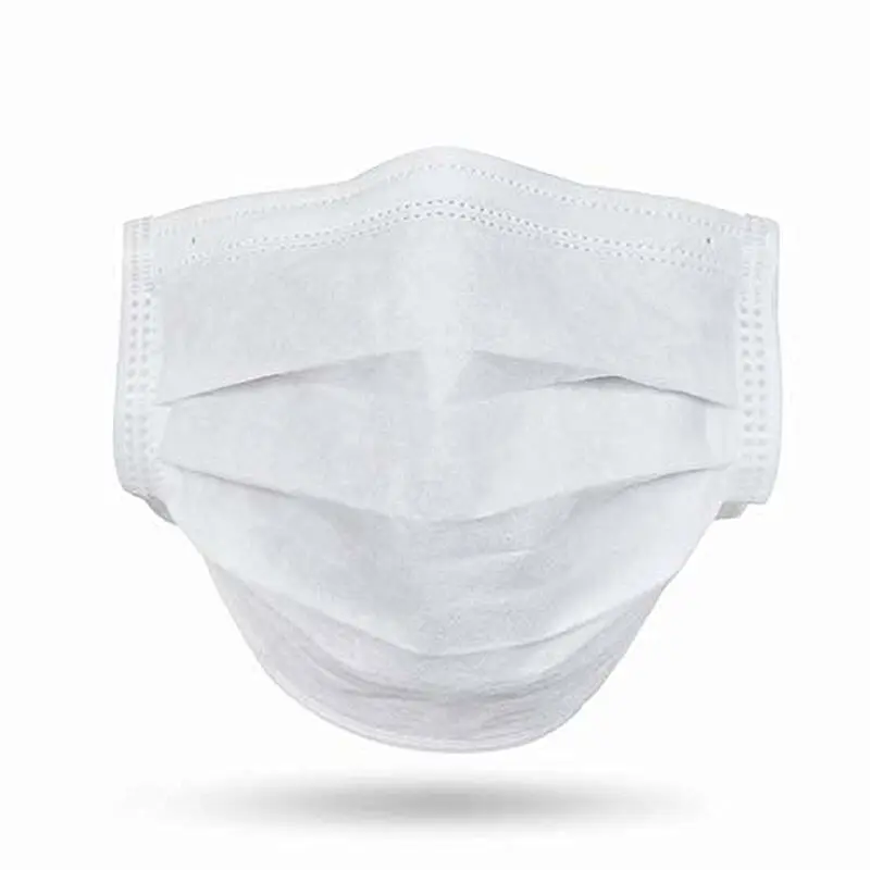 Dhl Free Shipping China Non-Woven Earloop Disposable  3Ply Facemask