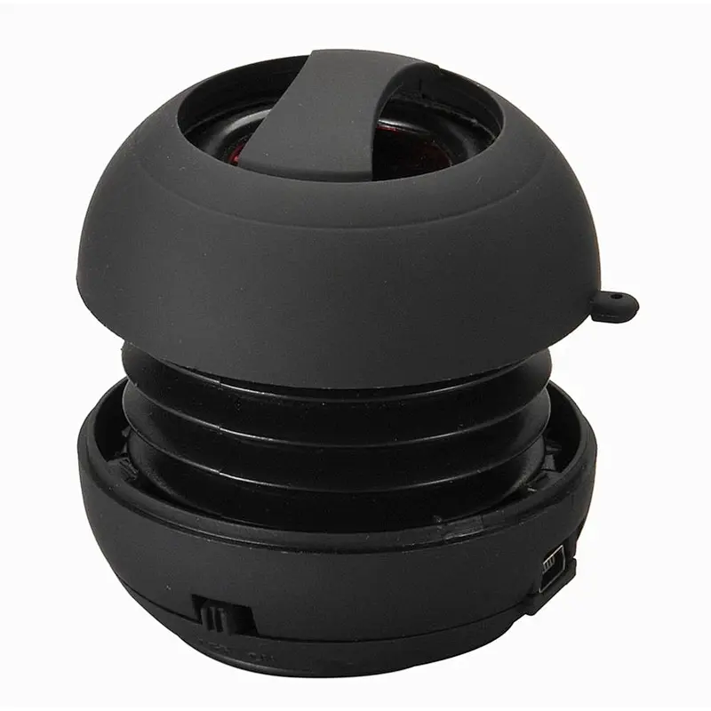 Custom Logo 3.5mm Portable Mini Wired Hamburger Speaker