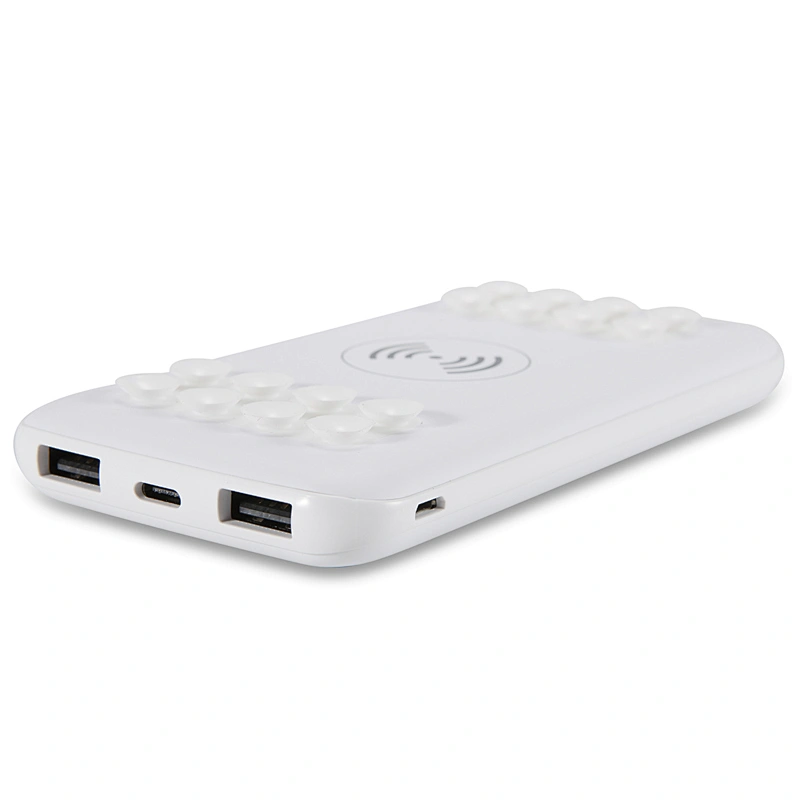 QI fast charging power banks sucker cup portable battery mobile charger power bank