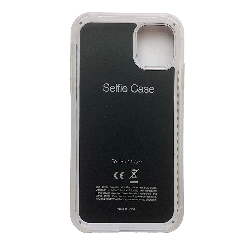 KINGSTAR Variable Dimmer Front Back selfie LED luminous light phone case for x xs max phone covers