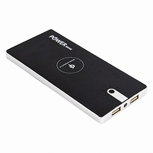 5000mah dual usb fast charger QI wireless charger powerbank