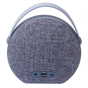 Super Bass Surround Sound Woofer Portable Audio Mesh Handbag Handle Cloth Bluetooth Fabric Speaker