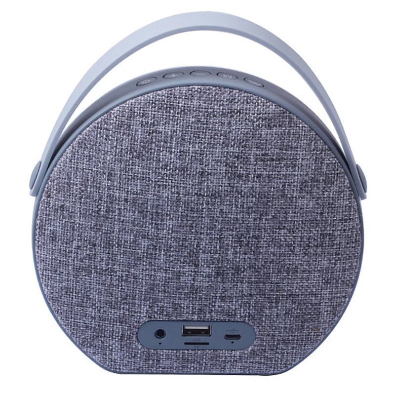 Super Bass Surround Sound Woofer Portable Audio Mesh Handbag Handle Cloth Bluetooth Fabric Speaker
