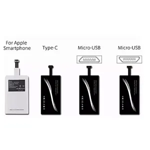 ultra thin portable Fast Charging Adapter Receptor QI Standard Wireless Charger Receiver