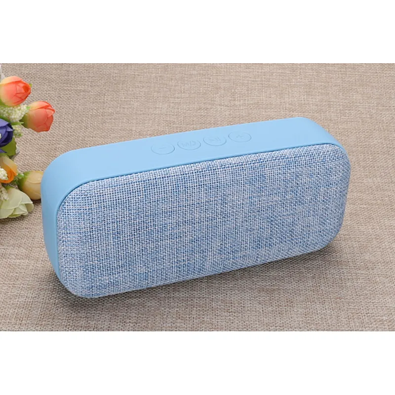 Cheap Portable Bluetooth Table Stand Square Fabric Rechargeable Wireless speaker