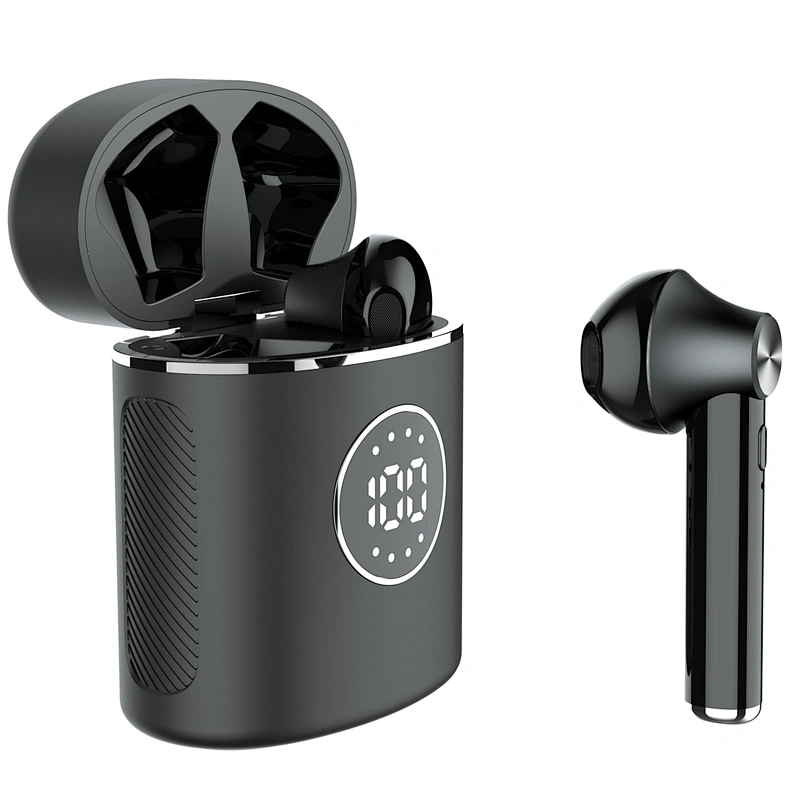 waterproof bass earbuds bluetooth 5.0 mini tws true wireless earphone