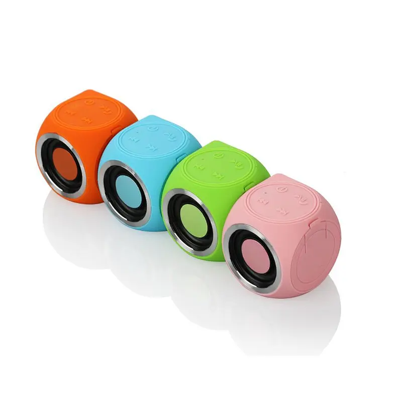 Portable Mini Silicon Bluetooth Keychain Wireless Swimming Cylinder Waterproof Outdoor Speaker