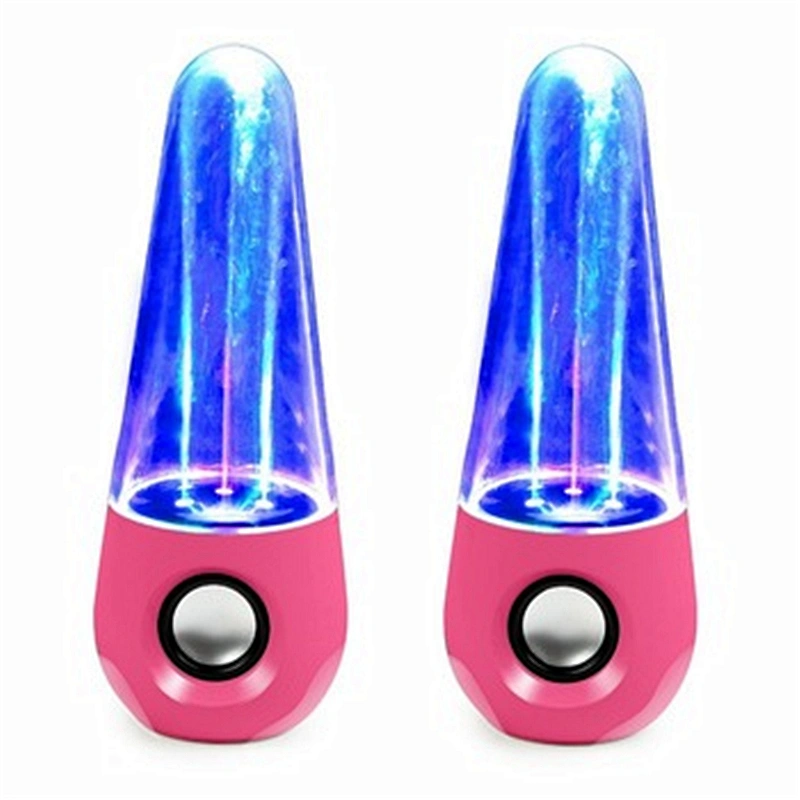 Color Changing Fountain Speaker Tower Spray Dancing Water Speaker