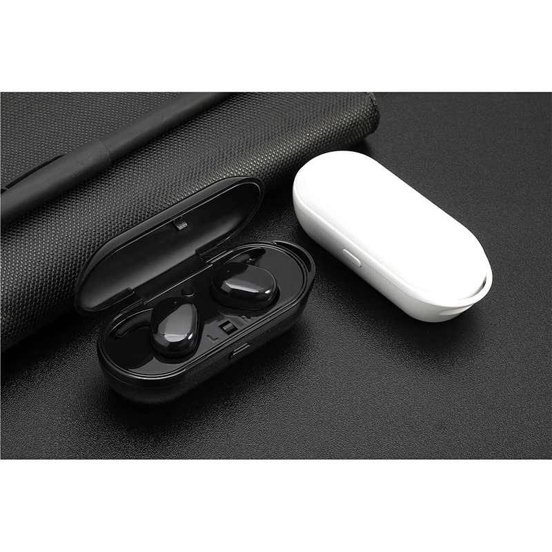Wholesale bt 5.0 wireless earphones TWS bluetooh waterproof earbuds with charging case