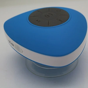 3W silicon flower music shower waterproof wireless speaker