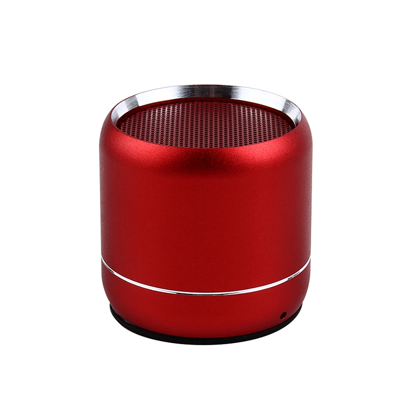 Mini Aluminum Cylinder Karaoke Mini Wireless Subwoofer Speakers