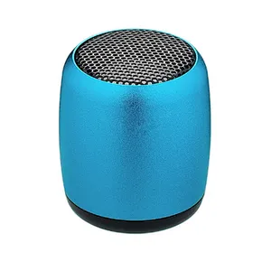 metal aluminum remote shutter gift wireless Blue tooth mini speakers