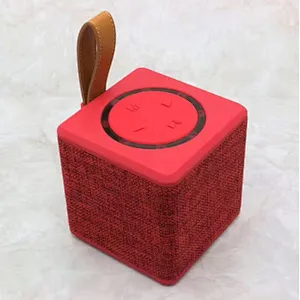 Promotion Gift Portable Wireless Fabric 5W Square Speakers