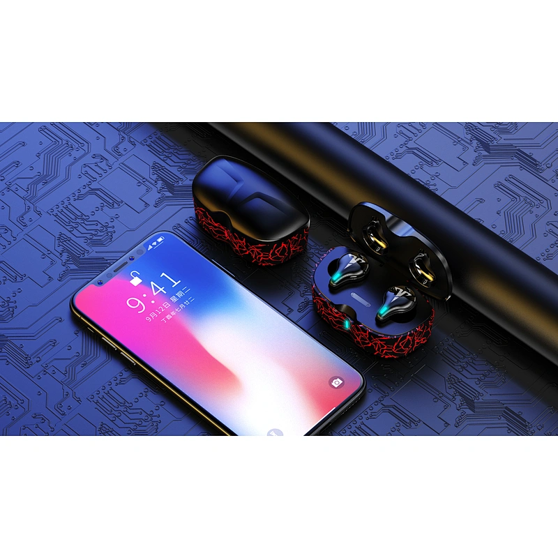 KINGSTAR new arrival led flashing bluetooth Gaming tws headphone